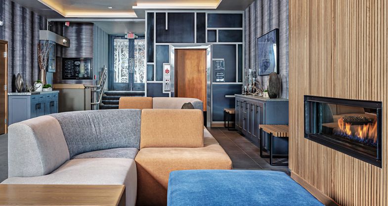 Warm and welcoming hospitality throughout. Photo: Aspen Square Condos - image_1