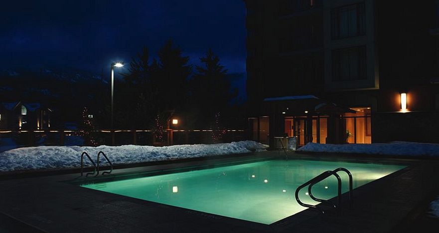 Fantastic outdoor pool at the Hilton Whistler Resort & Spa - image_2