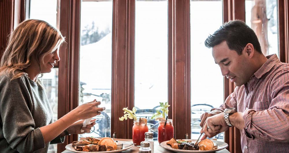 Enjoy great on-site dining at the Buckhorn and Main. Photo: Trickle Creek Lodge - image_5