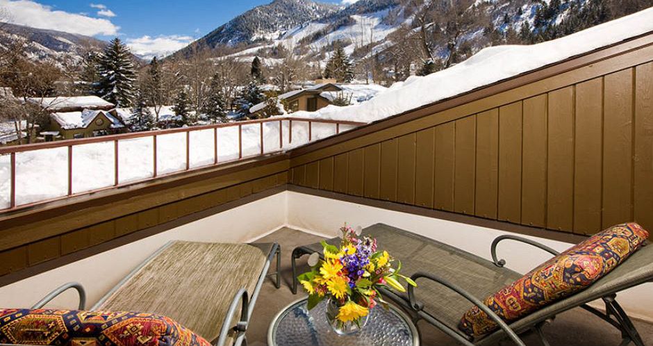 Take in the surrounding mountain and valley views. Photo: Aspen Mountain Lodge - image_6