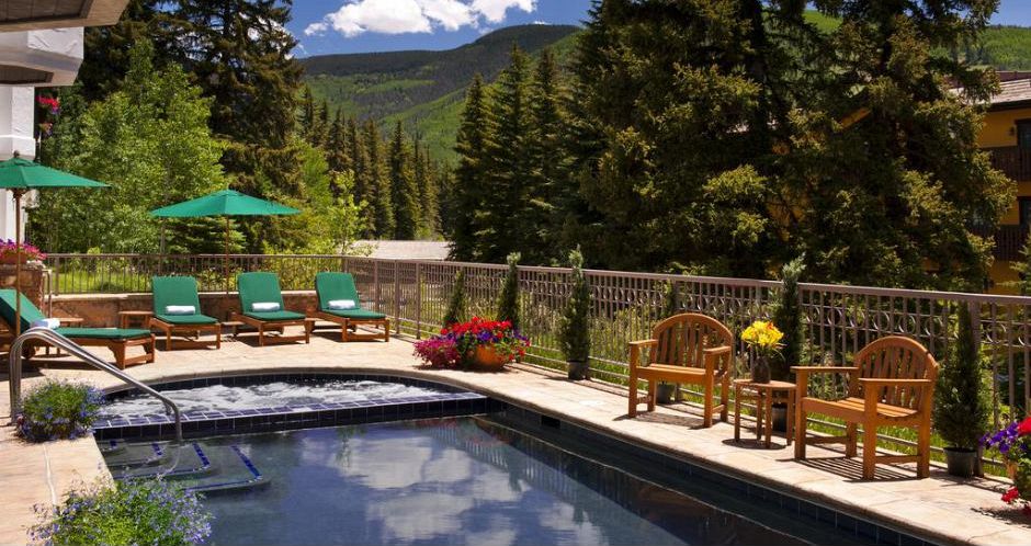 The outdoor hot tub and pool is THE place to be for après. - image_4