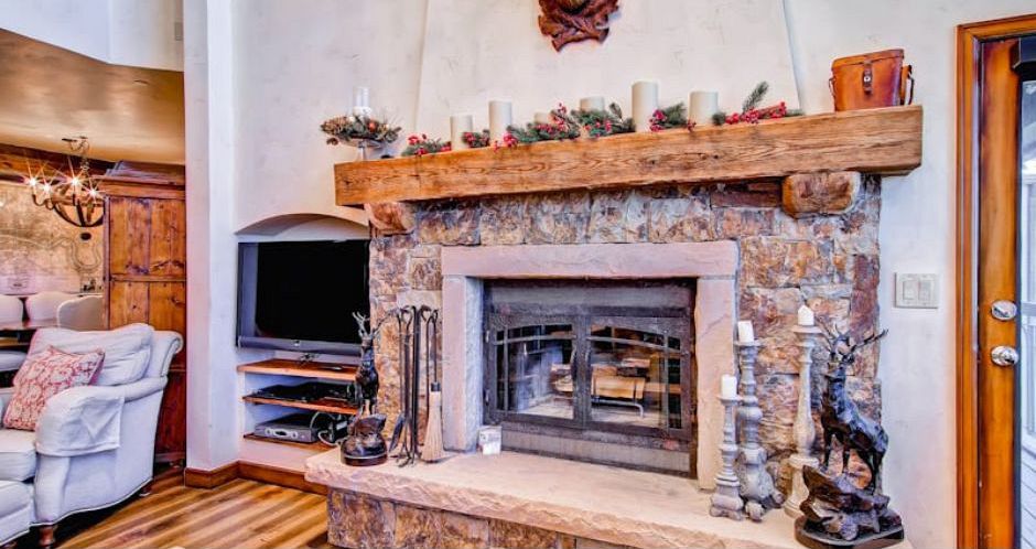 Enjoy wood burning fireplaces in each condo. - image_2