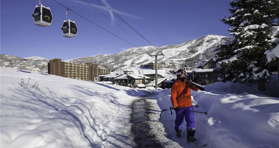 Easy access to the slopes each morning. Photo: The West Condominums - image_0