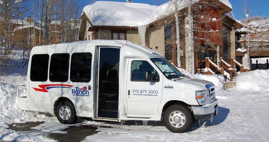 The free ski shuttle makes it easy to get to the slopes and downtown Steamboat. Photo: The Ranch at Steamboat - image_5