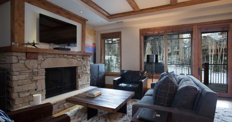 All condos feature a fireplace to cosy up around at the end of each day. - image_4