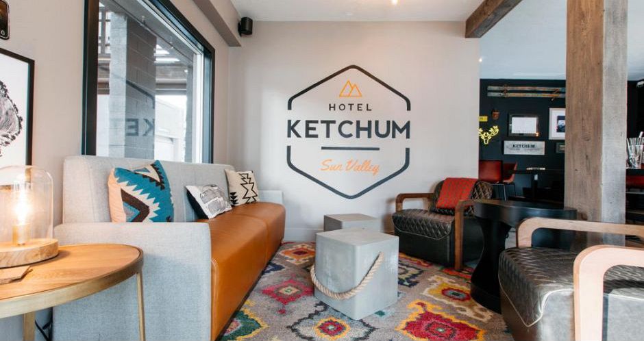 Wonderfully contemporary style featured throughout the hotel. Photo: Hotel Ketchum - image_0