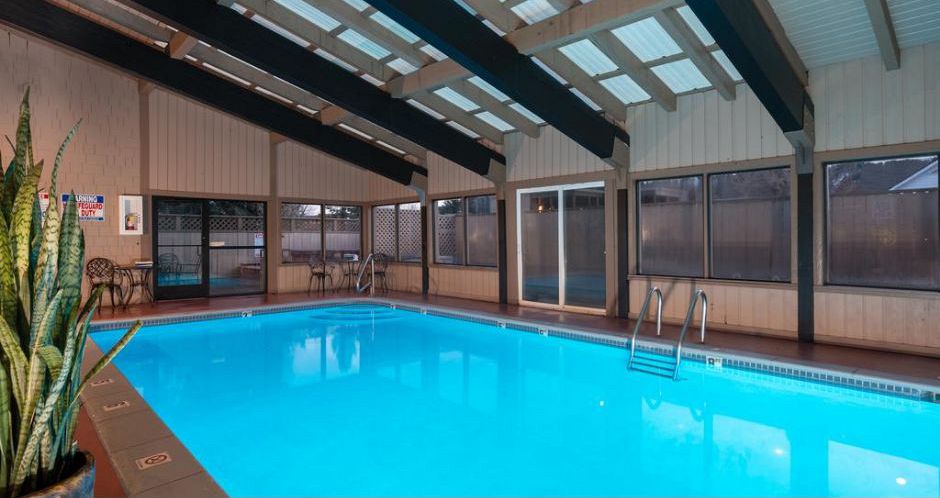 Enjoy the indoor swimming pool. Photo: Tamarack Lodge - image_5