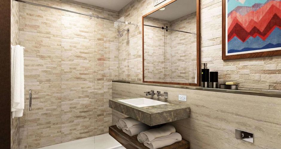 Deluxe bathrooms with large walk-in showers. Photo: The Josie Hotel - image_10