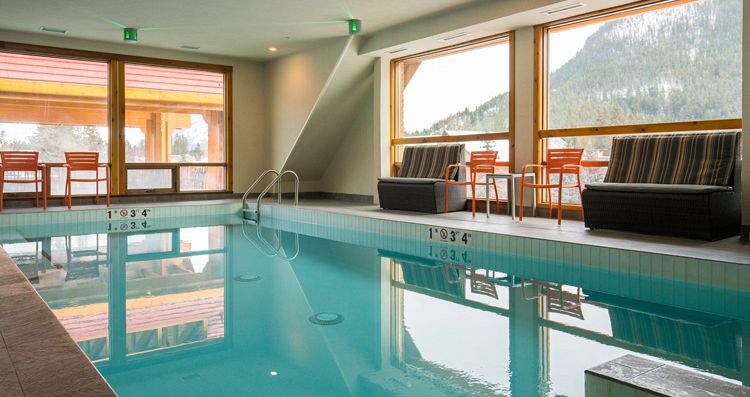 Indoor pool for those really cold days. Photo: Moose Hotel & Suites - image_5