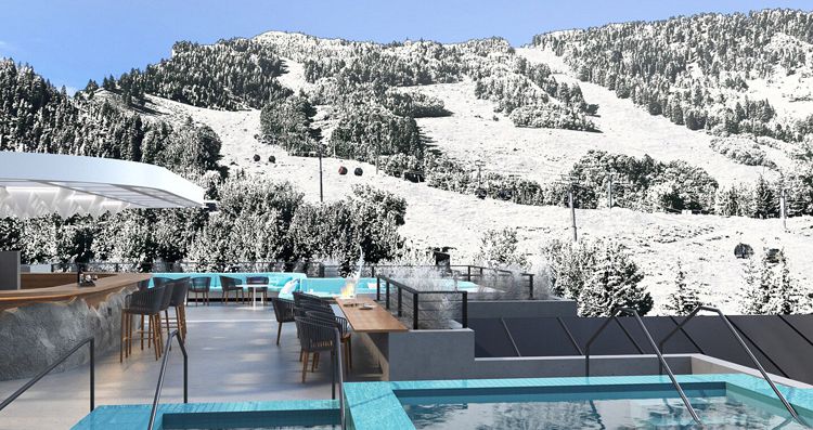 The rooftop pool and hot tub at W Aspen. - image_12