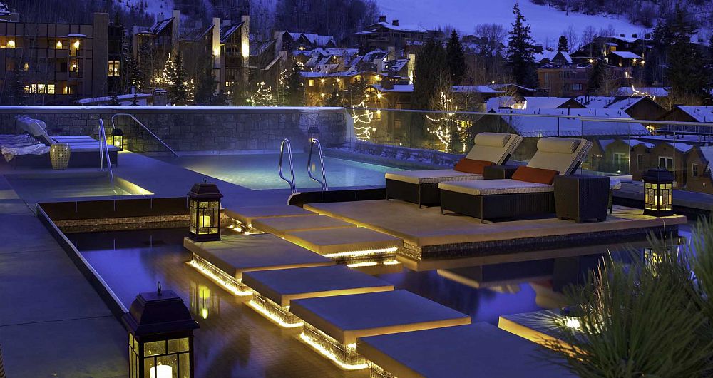 Enjoy private hot tub overlooking the slopes. The Little Nell Residences - image_2