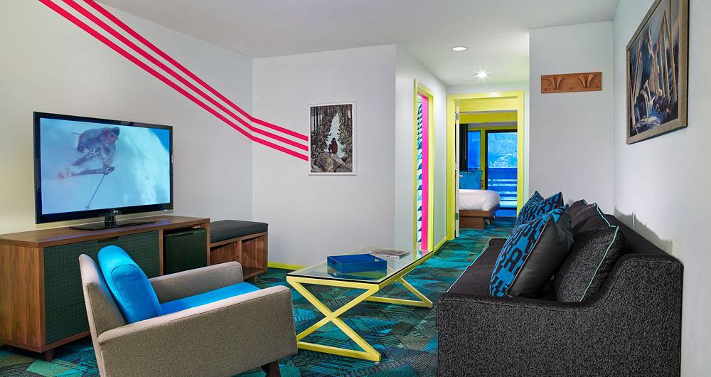 Hotel rooms with a twist. Photo: Wildwood Snowmass - image_6