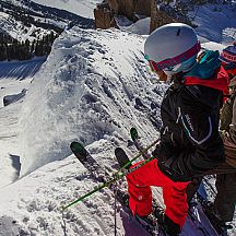 Photo: Corbet\'s Couloir at Jackson Hole.