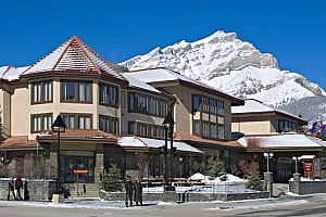 Fantastic ski hotel in the heart of downtown Banff.