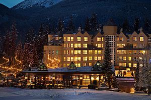 Wonderful slopeside condo hotel at the base of Blackcomb Mountain.