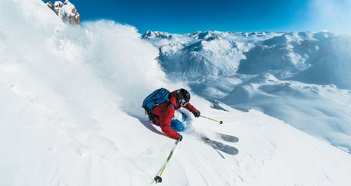 Skiing the Val d\'isere steeps. Photo: Val d\'Isere Tourism - image 0