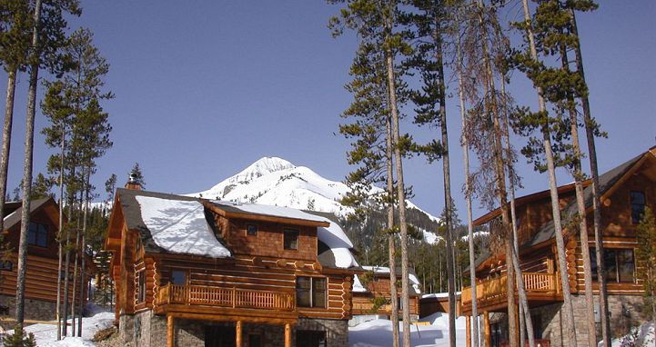 Powder Ridge Cabins Cozy Wooden Ski Cabins Big Sky