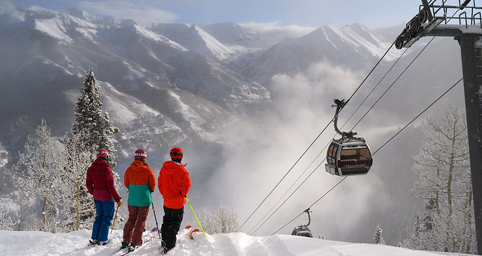 You will usually have to find time to take in the views. Photo: Telluride Ski Resort - image 0