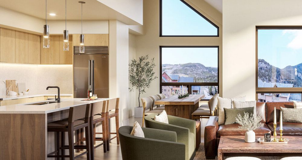 Cook up a storm with matching mountain views. Photo: Kindred Resort - image_5