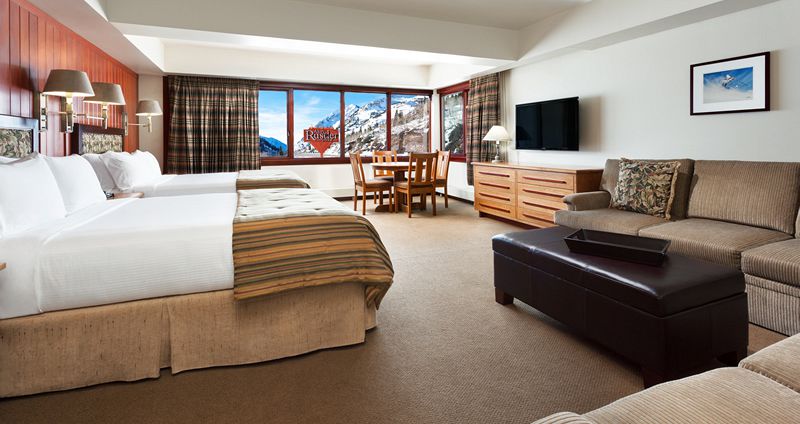 Flexible bedding options for families. Photo: Rustler Lodge - image_6