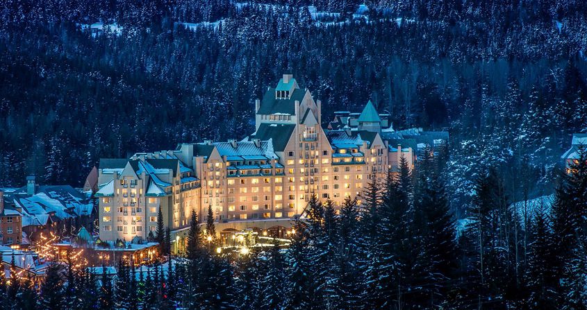 Winter wonderland at the Fairmont Chateau Whistler. - image_0