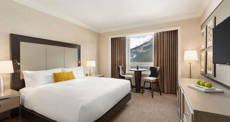 Stylish and modern rooms and suites. Photo: Fairmont Chateau Lake Louise - image_2