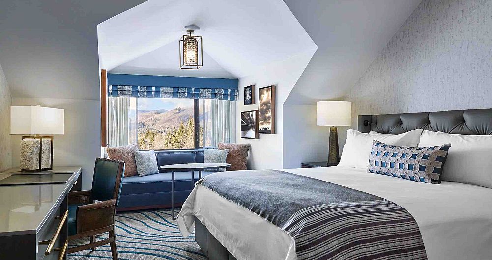 Stunning mountain view hotel rooms and suites. Photo: The Grand Hyatt Vail - image_2