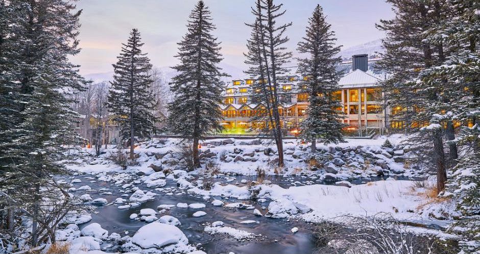 Quiet and secluded located along Gore Creek offers great privacy. Photo: The Grand Hyatt Vail - image_6