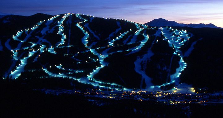 Keystone skiing, Colorado